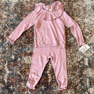 NWT Nordstrom Light Pink Knit Set